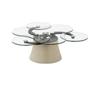 Elite Modern Coffee Table Vortex Motion Cocktail Table 2069 | Elite Modern