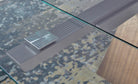 Elite Modern Dining Table Hyper Extension Glass Table 3019 | Elite Modern