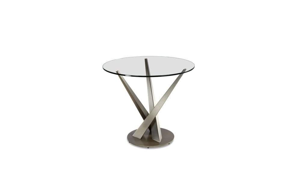 Elite Modern Crystal Bistro Table - Thumbnail 4