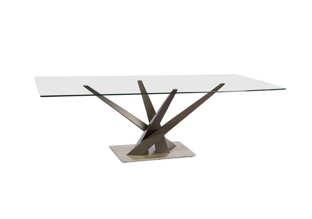 Elite Modern Crystal Dining Table - Thumbnail 4