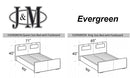 Evergreen Premium Bed | J&M Furniture