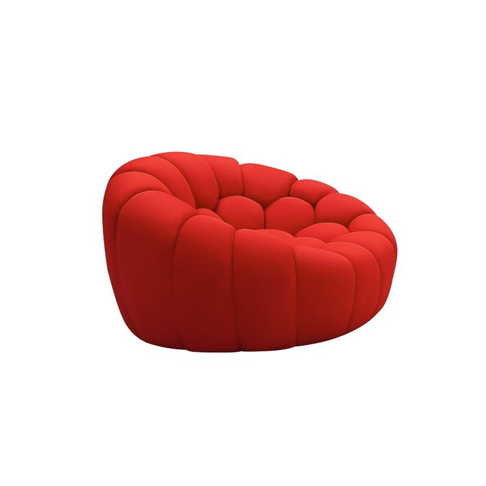 Fantasy Fabric Chair in Red - Canal Furniture