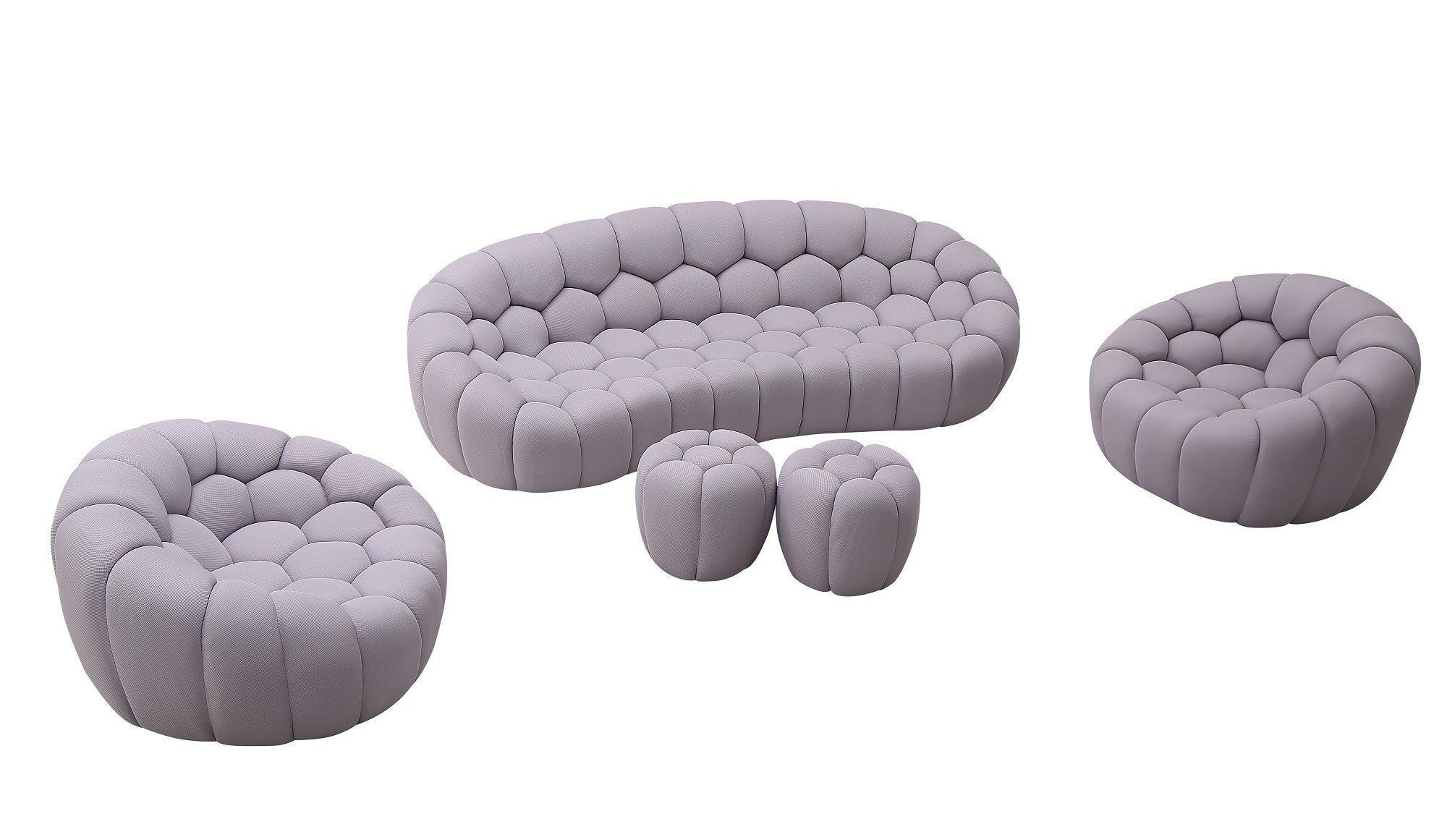 Fantasy Fabric Sofa in Grey | J&M Furniture - Canal Furniture