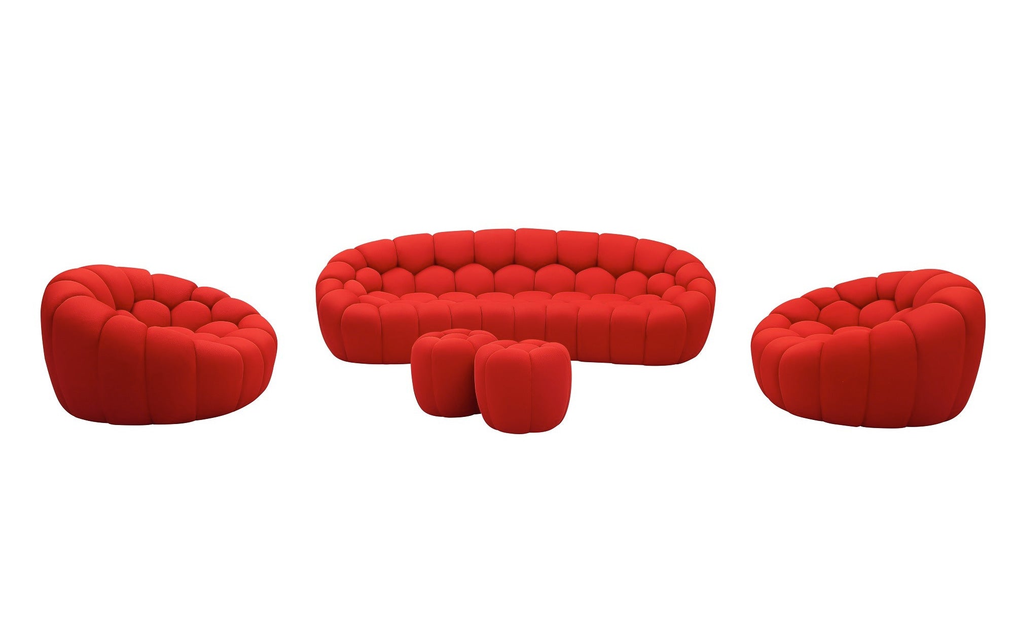 Fantasy Fabric Sofa in Red | J&M Furniture - Canal Furniture