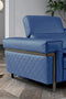 Felix Sectional in Blue | J&M Furniture