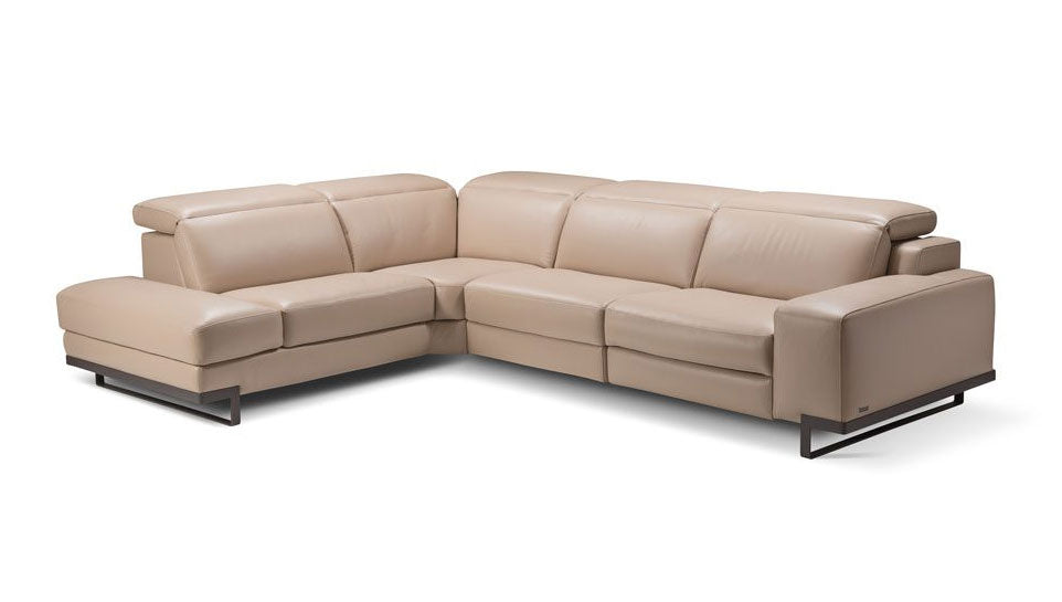 Fellini Reclining Leather Sectional | J&M Furniture - Canal Furniture