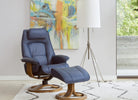 Fjords Chair Admiral R Recliner in Blue | Fjords