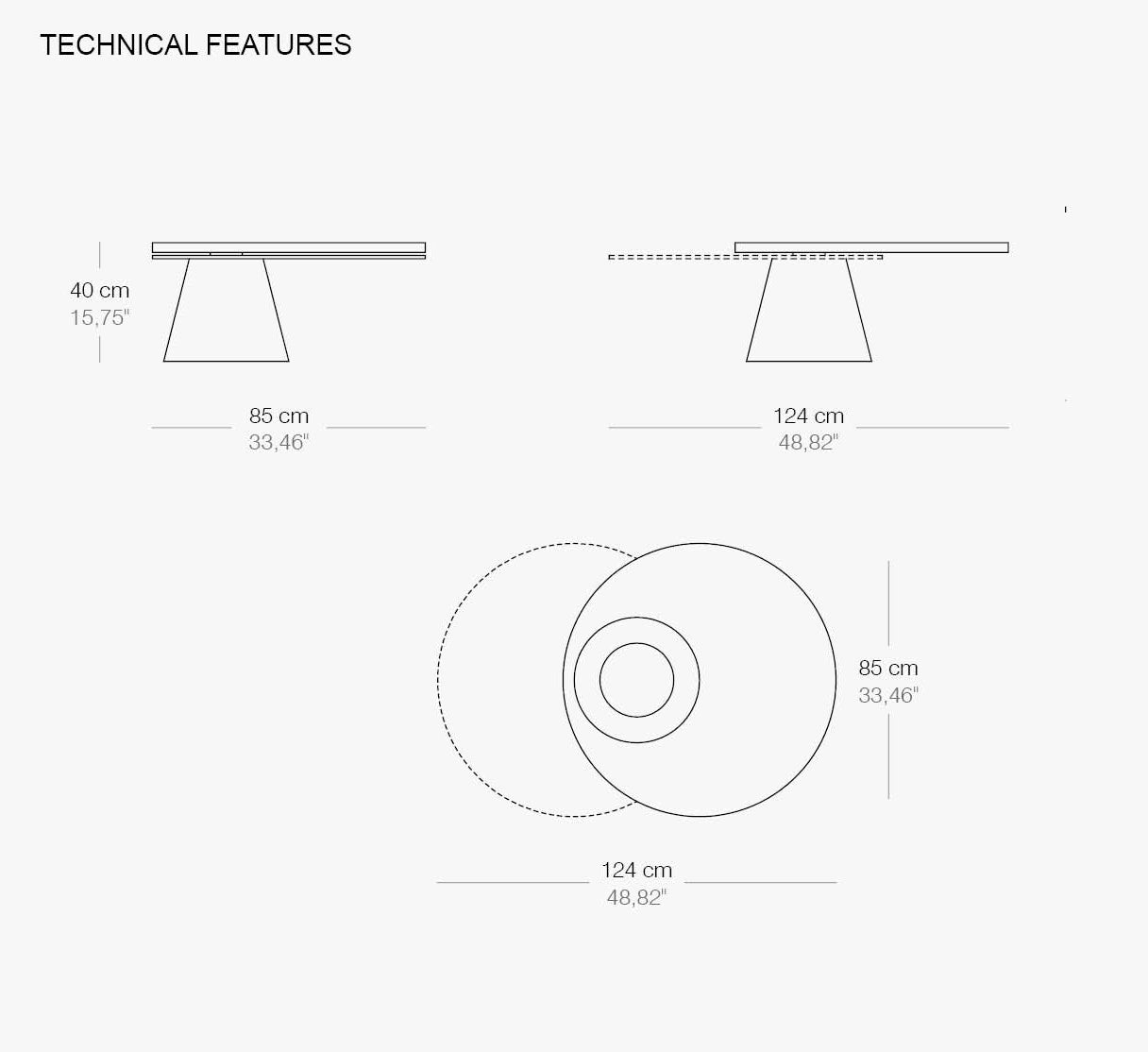 Girotondo Coffee Table | Naos - Quickship
