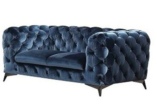 Glitz Fabric Sofa Collection in Purple | J&M Furniture