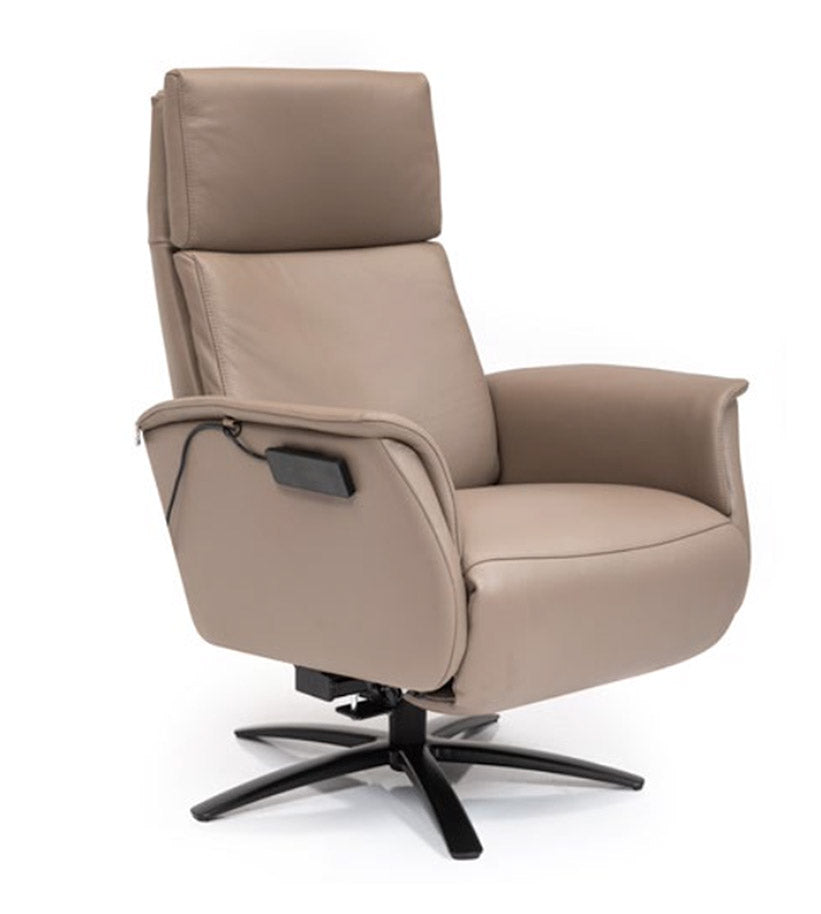 Hjort Knudsen Chair Superior 8007 Power Lift Recliner Grey | Hjort Knudsen