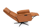Hjort Knudsen Chair Superior 8007 Power Recliner in Light Cognac | Hjort Knudsen