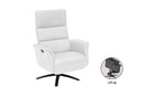 Hjort Knudsen Chair Superior 8009 Power Lift Recliner in White | Hjort Knudsen