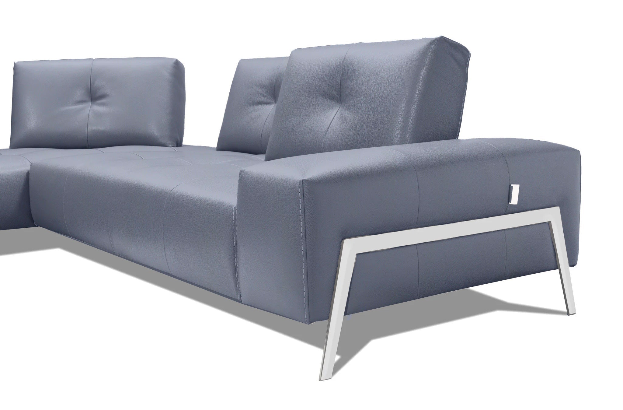 i763 Sectional Sofa in Light Blue | Incanto - Canal Furniture