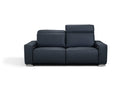 i790 Reclining Leather Loveseat in Blue | Incanto