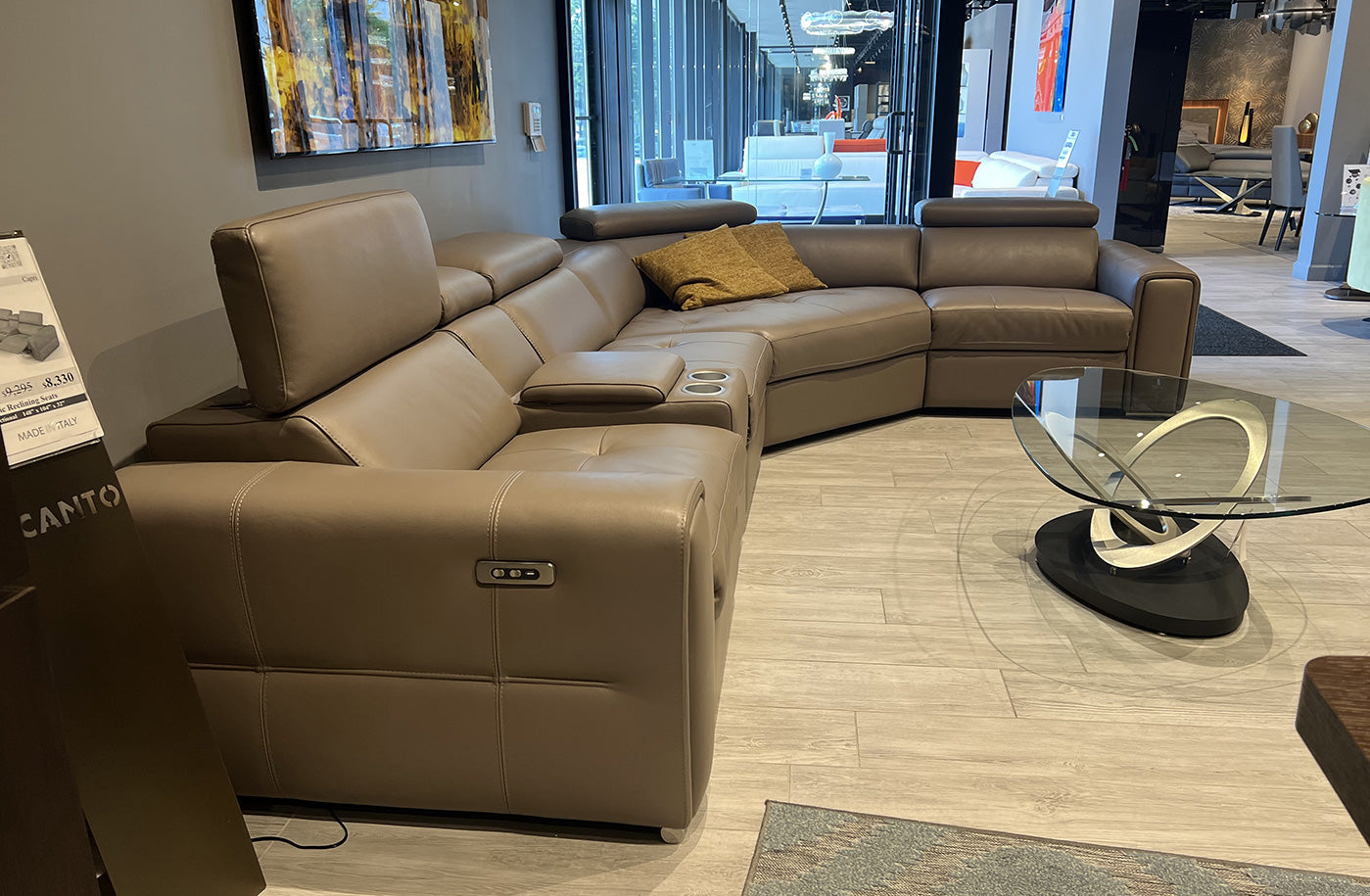 i839 Reclining Sectional | Open Box - 38% OFF - Canal Furniture