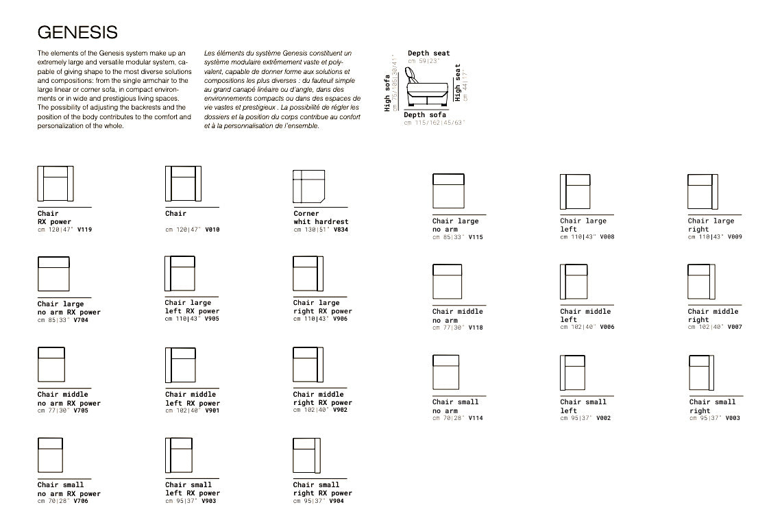 Genesis i873 Reclining Sectional | Incanto - Canal Furniture