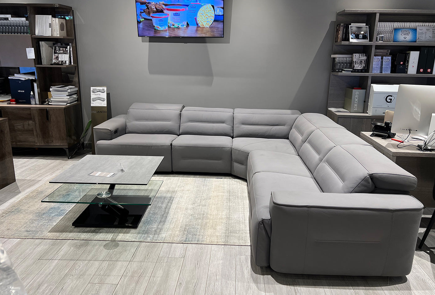 Club i893 Reclining Sectional | Incanto - Canal Furniture