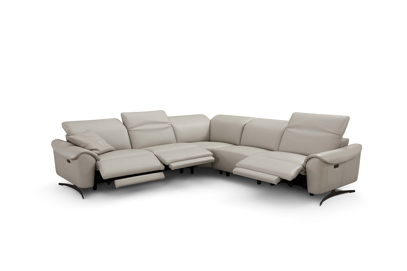 i948 Reclining Sectional Sofa in taupe | Incanto - Canal Furniture