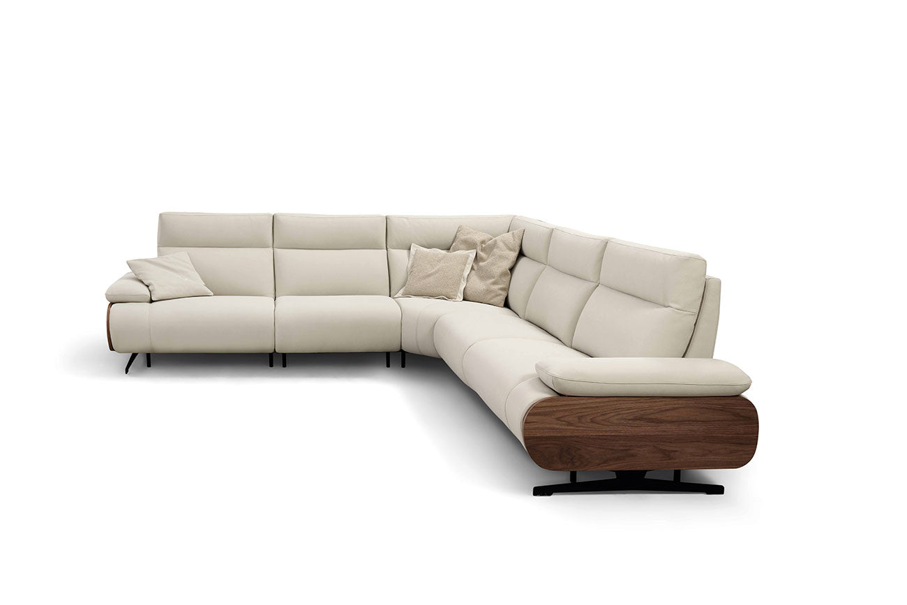 i949 Reclining Sectional in Light Grey | Incanto - Canal Furniture