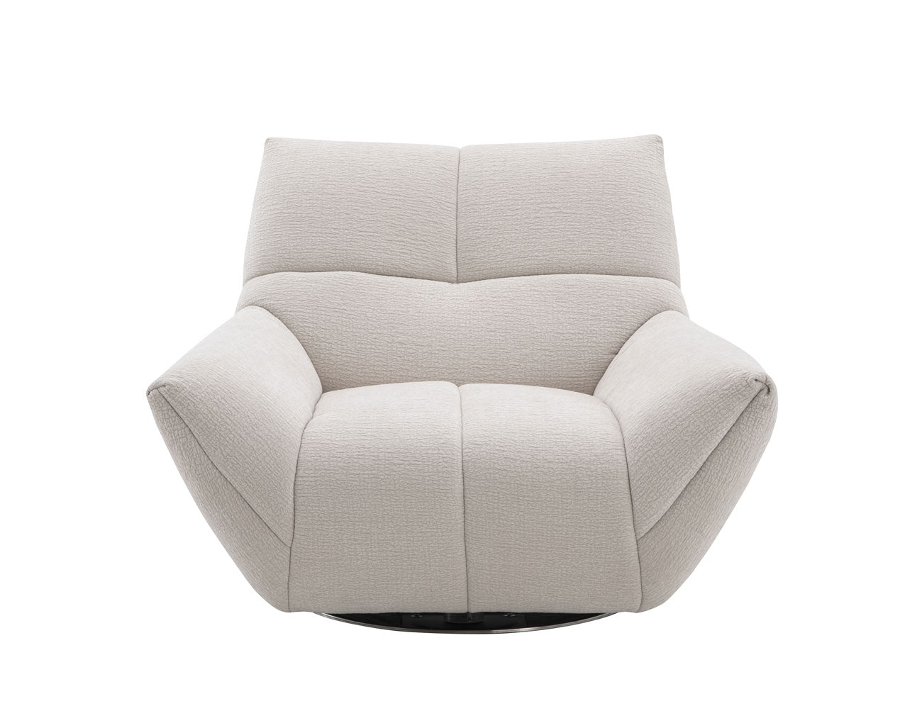 Incanto Italian Attitude Chair Atlas Swivel Chair in Light Grey | J&M Furniture