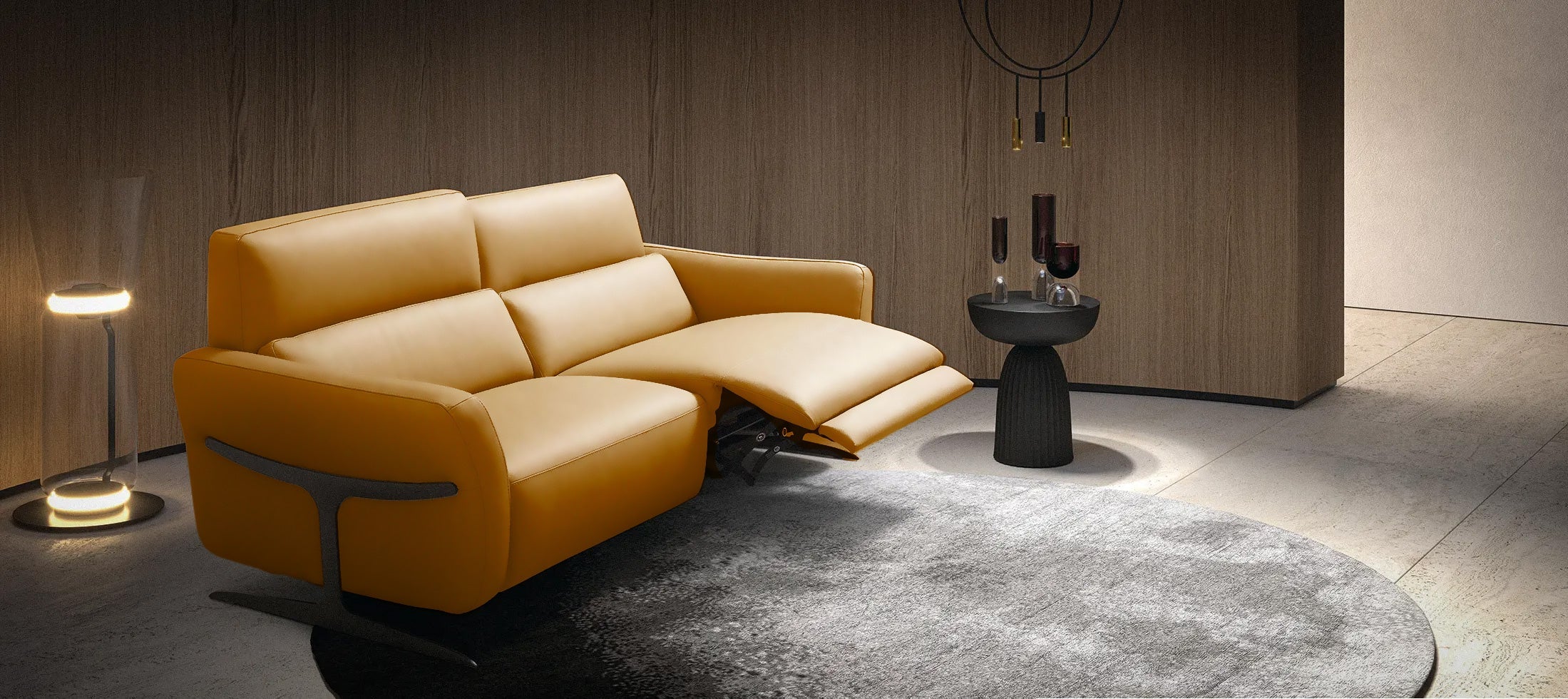 Fusion i875 Reclining Leather Sofa | Incanto (Special Order