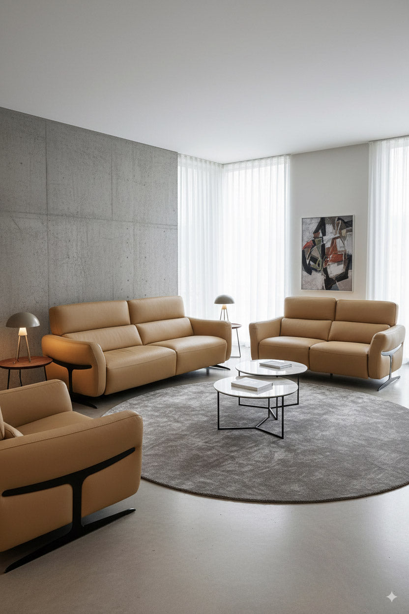 Fusion i875 Reclining Leather Sofa | Incanto (Special Order