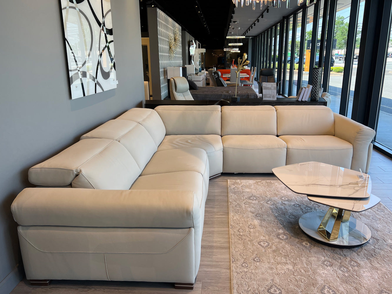 Genesis i873 Reclining Sectional | Incanto – ItalMod Furniture
