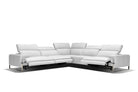 Incanto Italian Attitude Couches & Sofa i768 Reclining Sectional Sofa in White | Incanto