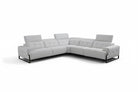Incanto Italian Attitude Couches & Sofa i772 Reclining Sectional Sofa in White | Incanto