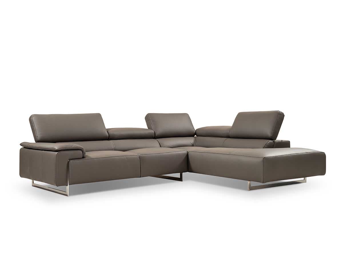 i794 Sectional Sectional in Grey | Incanto – ItalMod Furniture