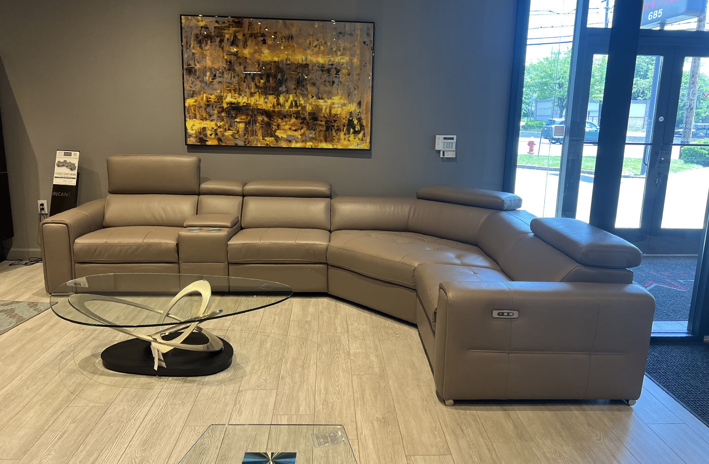 i839 Reclining Sectional | Incanto – ItalMod Furniture