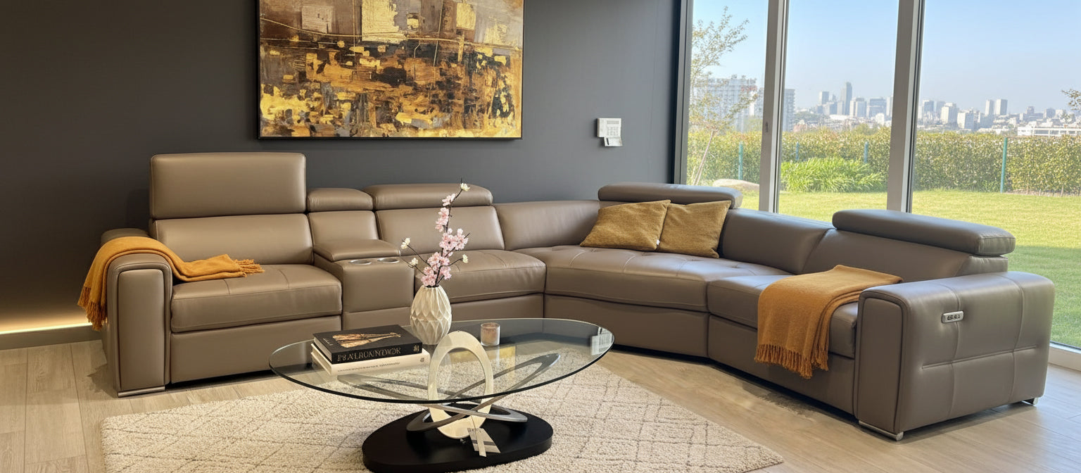 i839 Reclining Sectional | Incanto – ItalMod Furniture