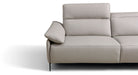 Incanto Italian Attitude Couches & Sofa i845 Reclining Sectional in Light Grey | Incanto