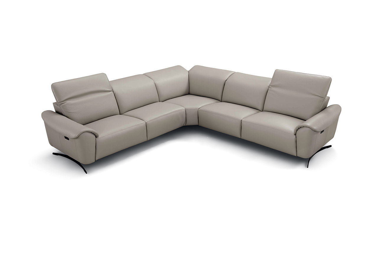 Incanto Italian Attitude Couches & Sofa i948 Reclining Sectional Sofa in taupe | Incanto