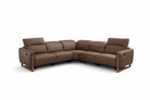 Incanto Italian Attitude Couches & Sofa i952 Reclining Sectional in Light Grey | Incanto