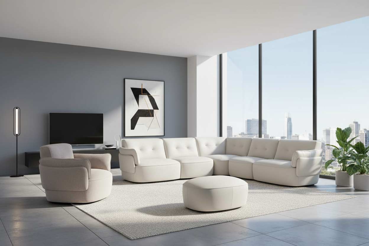Katharina i918 Modular Sectional | Incanto – ItalMod Furniture