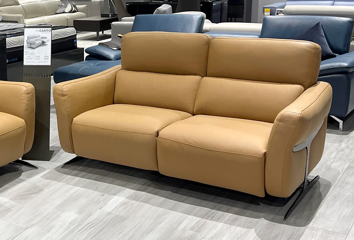 Incanto Italian Attitude Loveseat Fusion i875 Reclining Loveseat | Incanto (Special Order)