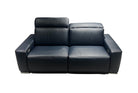Incanto Italian Attitude Loveseat i790 Reclining Leather Loveseat in Blue | Incanto