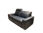 Incanto Italian Attitude Loveseat i790 Reclining Leather Loveseat in Blue | Incanto