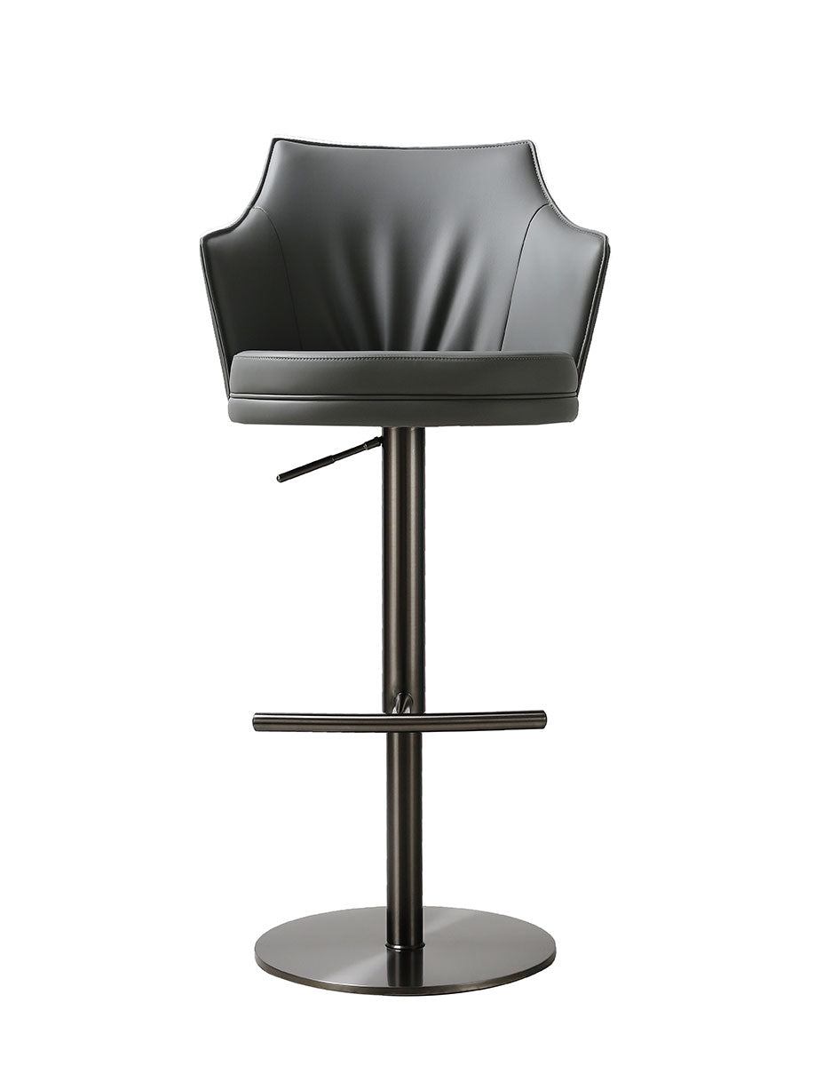 J and M Furniture Barstool K C218A-53 Charcoal Barstool | J&M Furniture