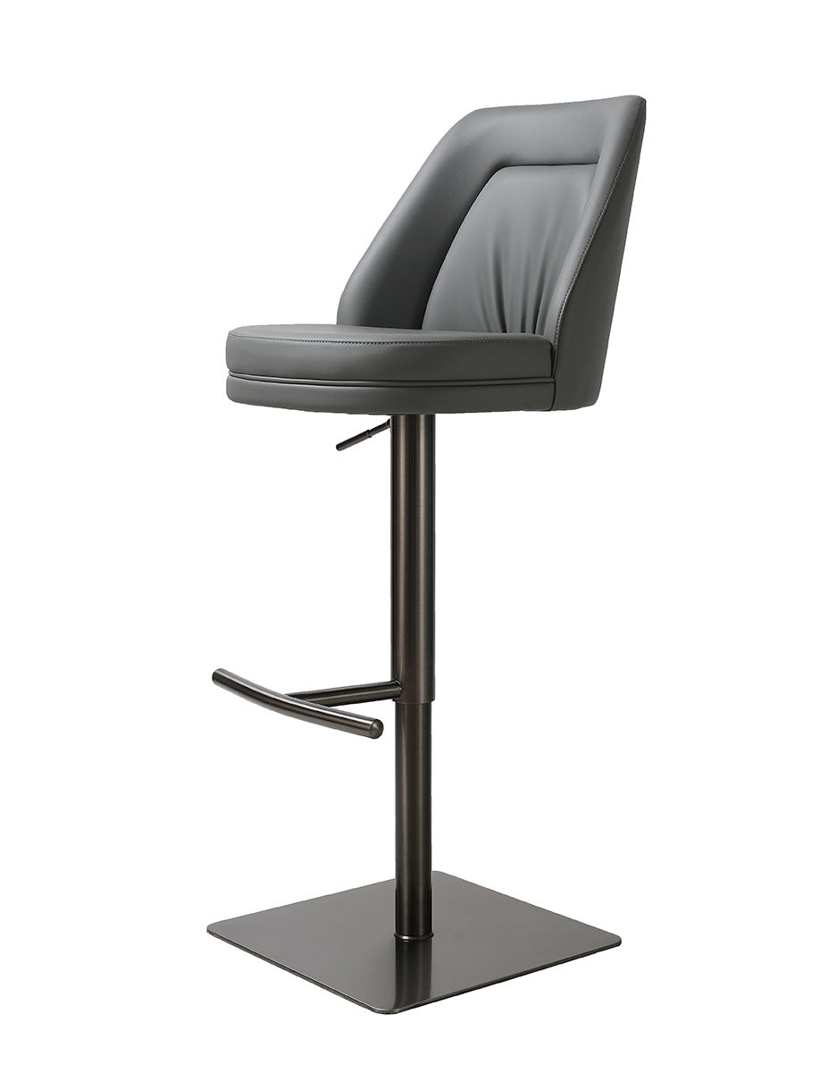 J and M Furniture Barstool K C418A-56 Charcoal Barstool | J&M Furniture