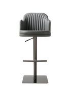 J and M Furniture Barstool K C418A-58 Charcoal Barstool | J&M Furniture