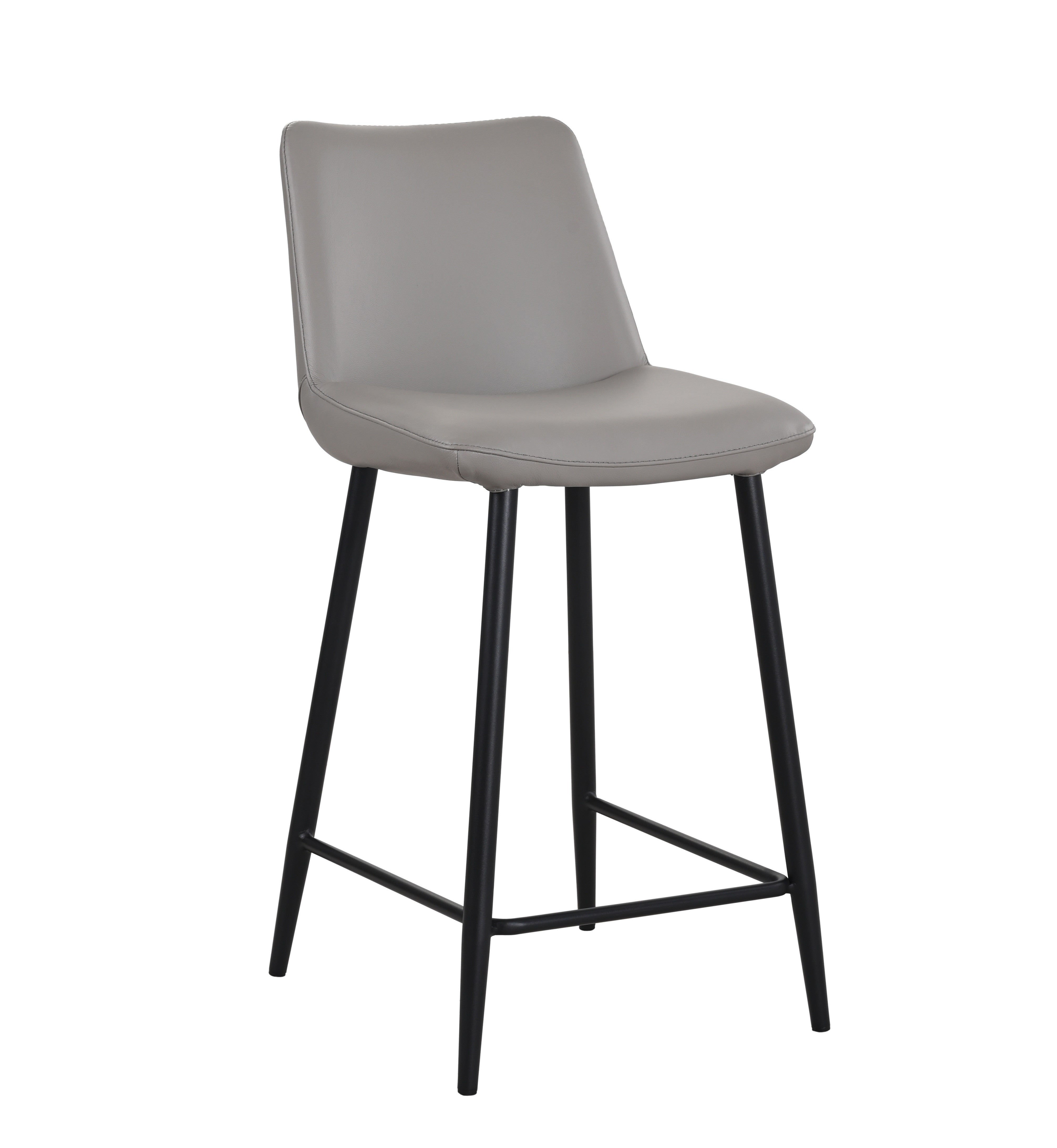 J and M Furniture Barstool Sakai Counter Stool in Grey 821