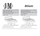 J and M Furniture Bed Atrium King Storage Bed | J&M Furniture