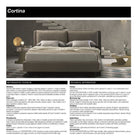 J and M Furniture Bed Cortina Premium Bed