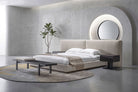 J and M Furniture Bed Kumo Modern Upholstered Bed