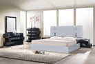 J and M Furniture Bed Matisse Bed in Silver Grey
