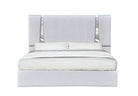 J and M Furniture Bed Matisse Bed in Silver Grey