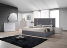 J and M Furniture Bed Matissee Bed in Charcoal