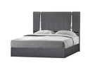 J and M Furniture Bed Matissee Bed in Charcoal